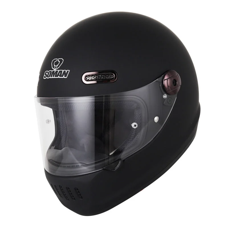 Full Face Motorcycle Helmet - Solid