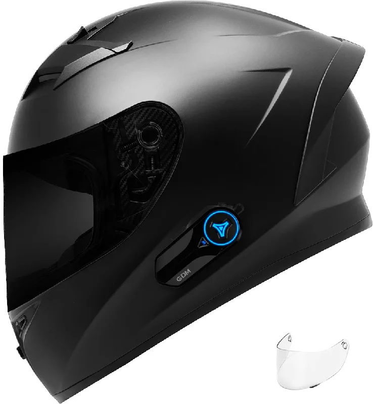 GDM VENOM Helmet with GDM HYPERSONIC Bluetooth Intercom