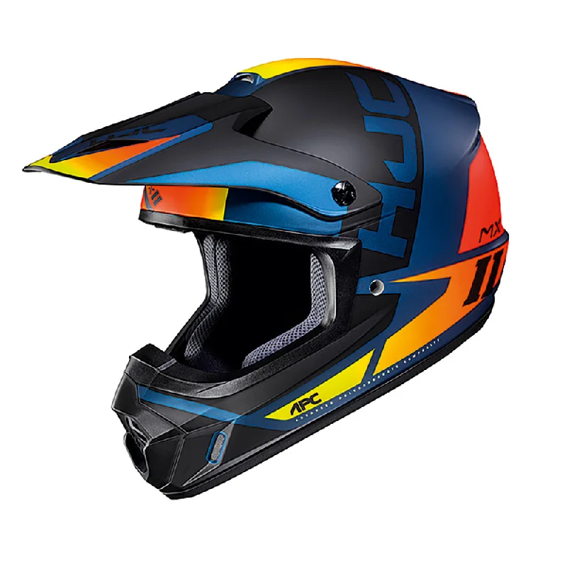 HJC CS-MX II Creed MC27SF Blue Orange Motocross MX Helmet