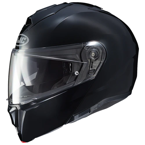 HJC i90 Solid Black Flip-Up Helmet (3XL)