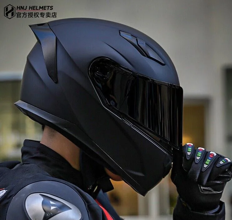 HNJ Motorcycle Helmet, Unisex/ All-Season Riding/ Bluetooth-Avaliable/3C DOT ECE