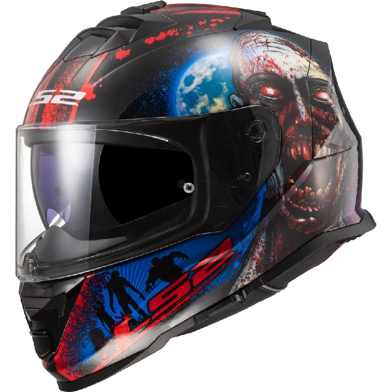 LS2 Helmets Assault I Heart Brains Motorcycle Full Face Helmet