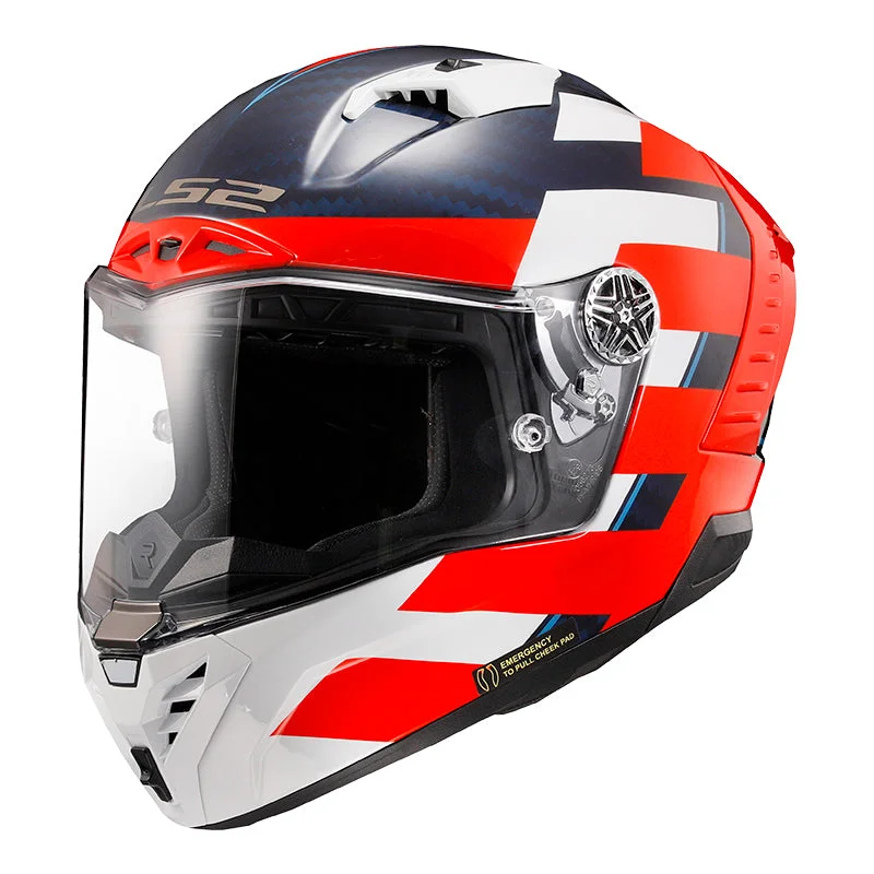 LS2 Helmets Thunder C Alliance Motorcycle Full Face Helmet