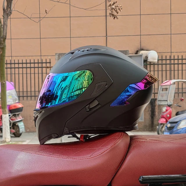 ORZ Modular Full Face Helmet Dual Visor DOT Approved