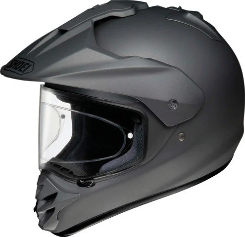 Shoei Hornet DS Adventure Motorcycle Helmet - Matt Deep Grey