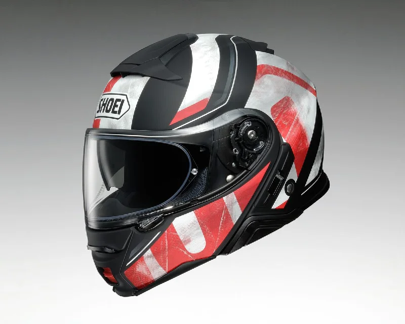 Shoei Neotec 2 Flip Front Motorcycle Helmet - Jaunt + FREE SENA SRL2 Intercom System