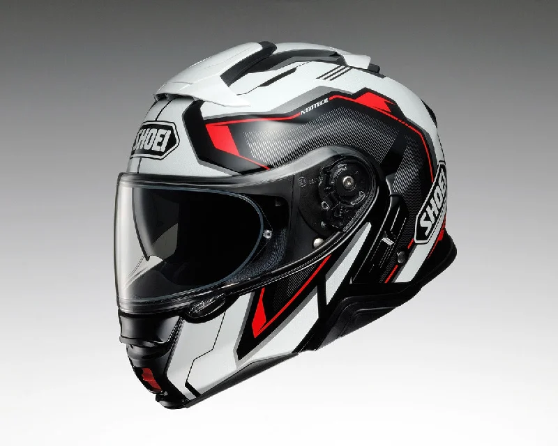 Shoei Neotec 2 Flip Front Motorcycle Helmet - Respect + FREE SENA SRL2 Intercom System