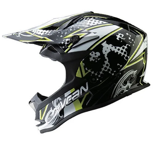 Vcan V321 Off Road Helmet - Black/Coolplay